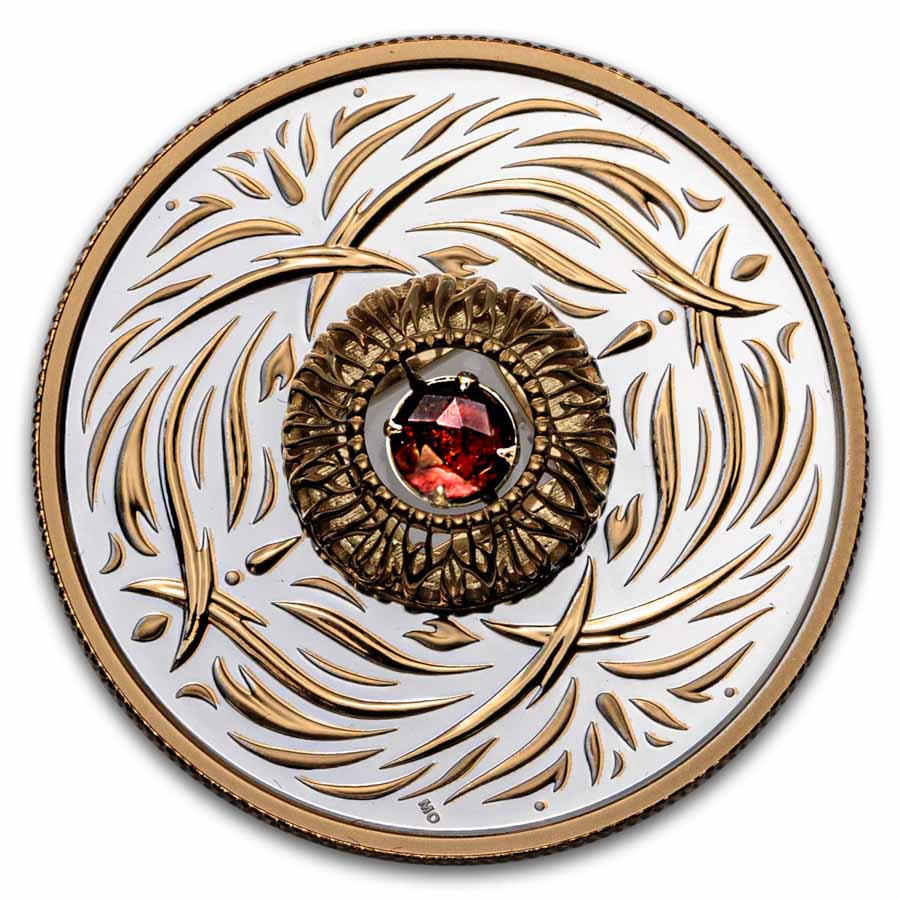 2026 RCM Silver $20 Dancing Ammolite: Elements of Nature - Fire
