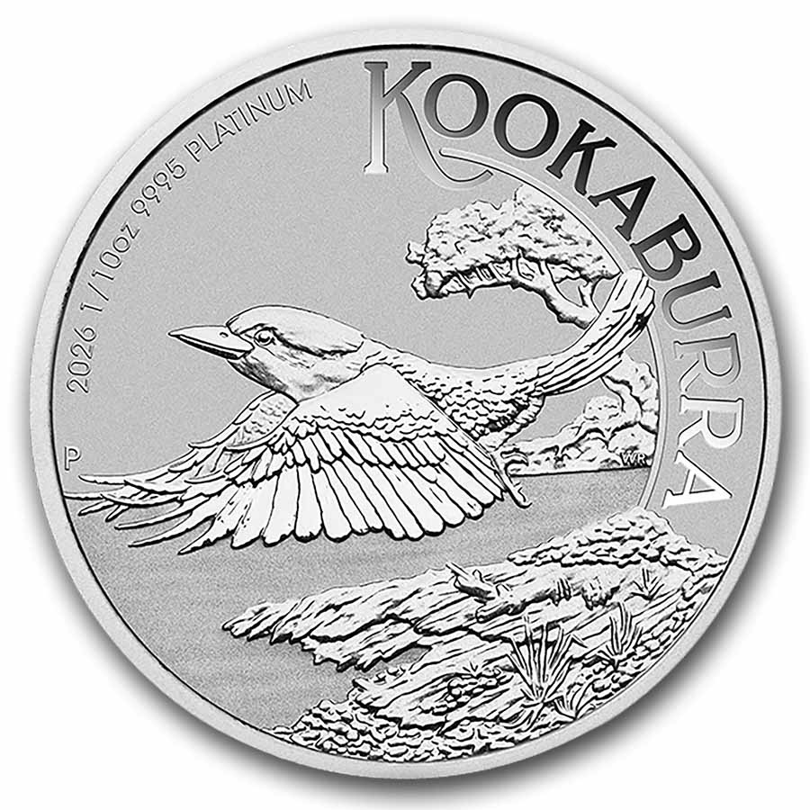 2026 Australia 1/10 oz Platinum Kookaburra BU 2026 Australia 1/10 oz Platinum Kookaburra BU