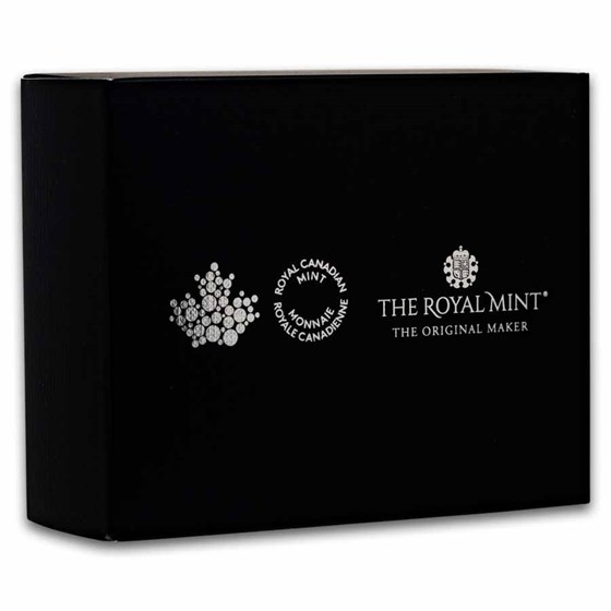 2026 RCM 1 oz Silver 100th Anniv. of the Birth of QEII 2-Coin Set