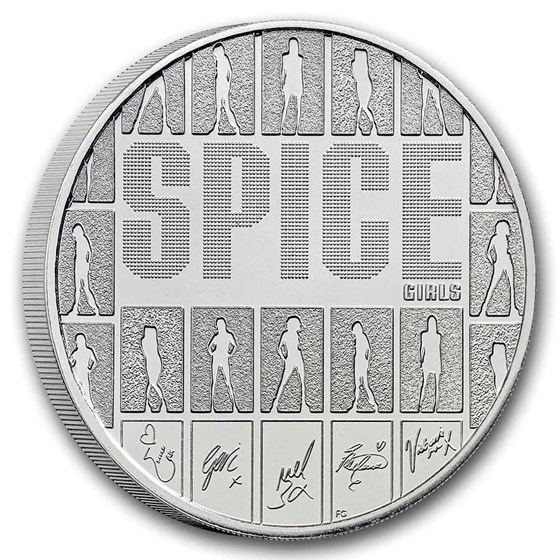 2026 Great Britain £5 The Spice Girls BU Coin