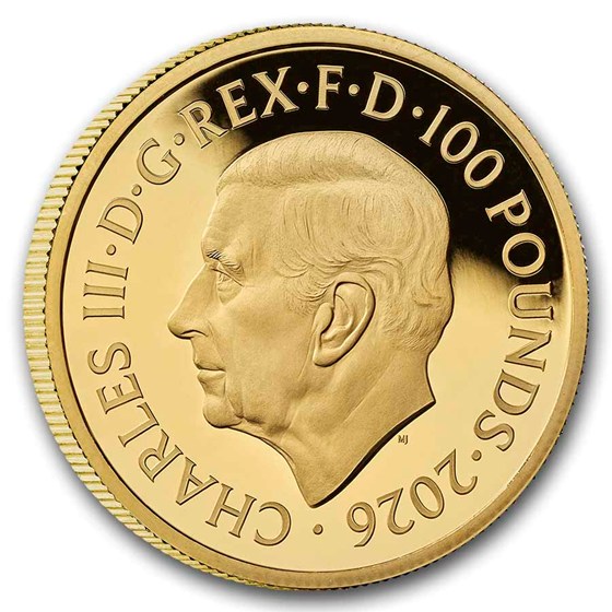 2026 Great Britain 1 oz Gold £100 Proof The Spice Girls Coin