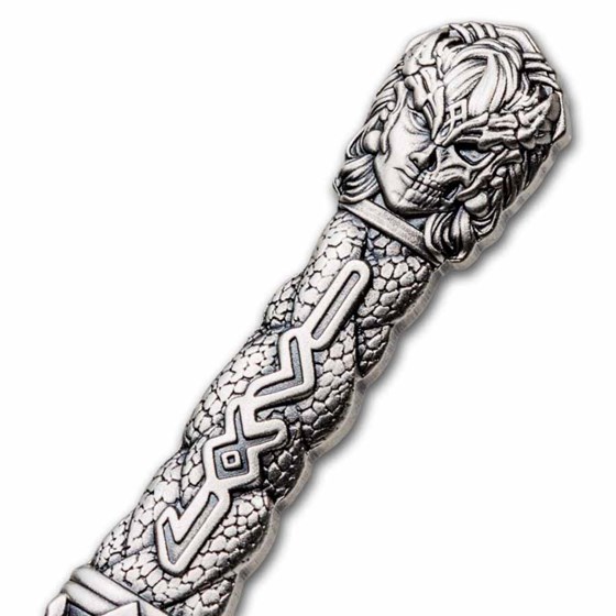 1 oz .999 Silver Laevateinn (Loki's Sword)