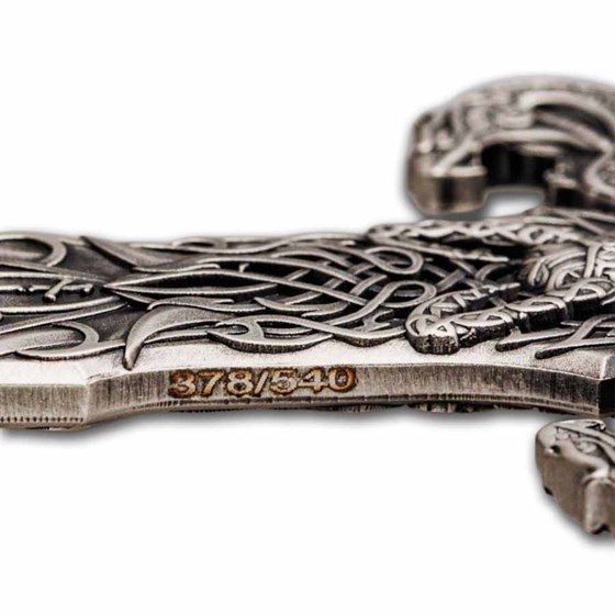 1 oz .999 Silver Laevateinn (Loki's Sword)
