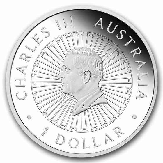2026 Australia 1 oz Silver Opal Lunar Horse PR-70 PCGS Red Label