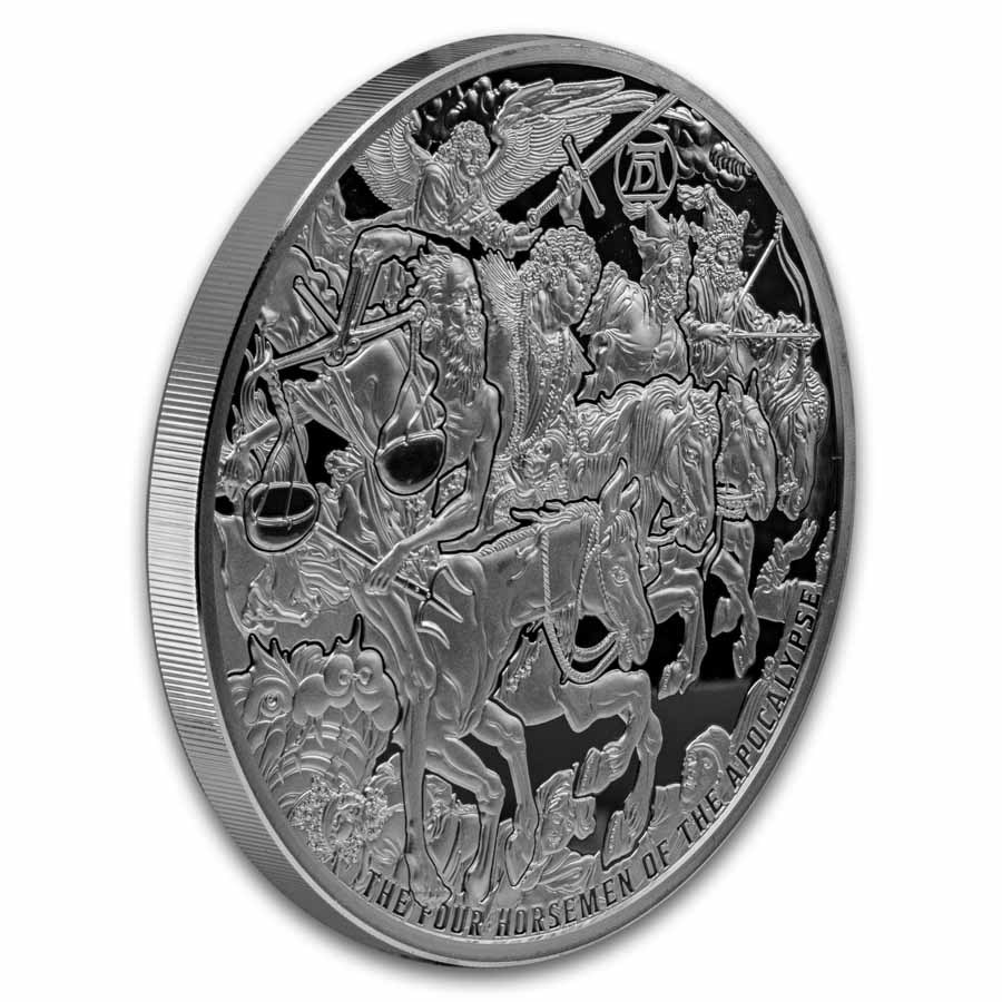 2026 Niue 5 oz Silver The Four Horsemen of the Apocalypse
