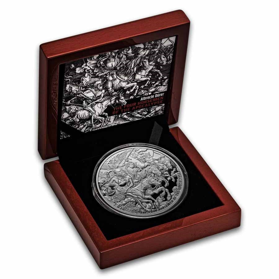 2026 Niue 5 oz Silver The Four Horsemen of the Apocalypse