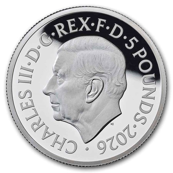 2026 Great Britain 2 oz Silver Proof Britannia (w/ Box &amp; COA)