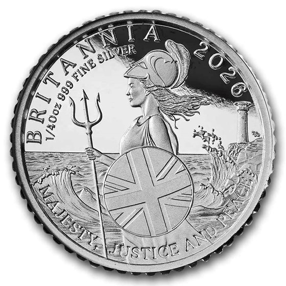 2026 Great Britain 6-Coin Silver Britannia Proof Set