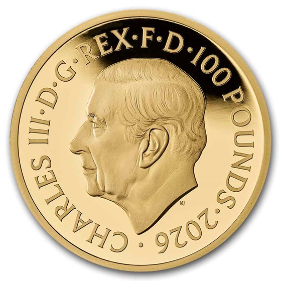 2026 Great Britain 1 oz Gold Britannia Proof (w/Box &amp; COA)