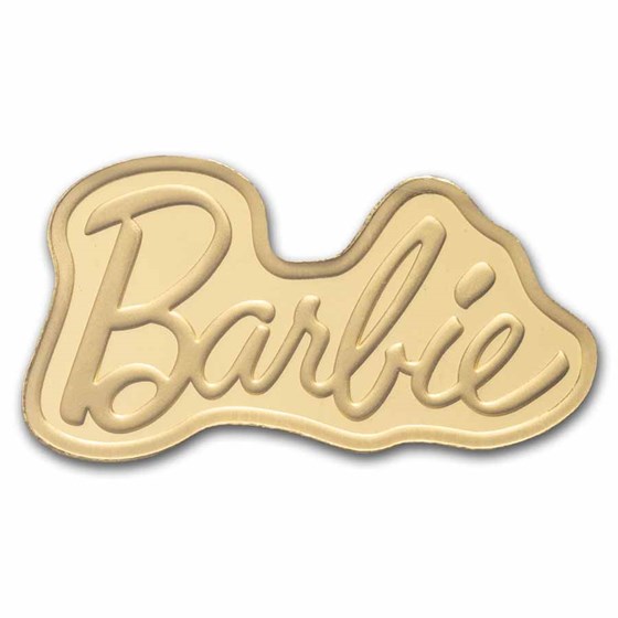 5 gram Gold - PAMP Barbie™ Shaped Coin (In Assay)