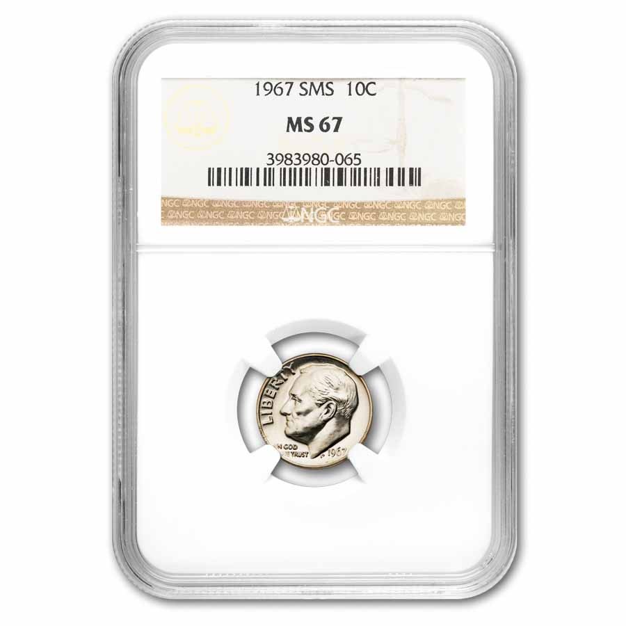1967 SMS MS-67 NGC (5 Coin Set)