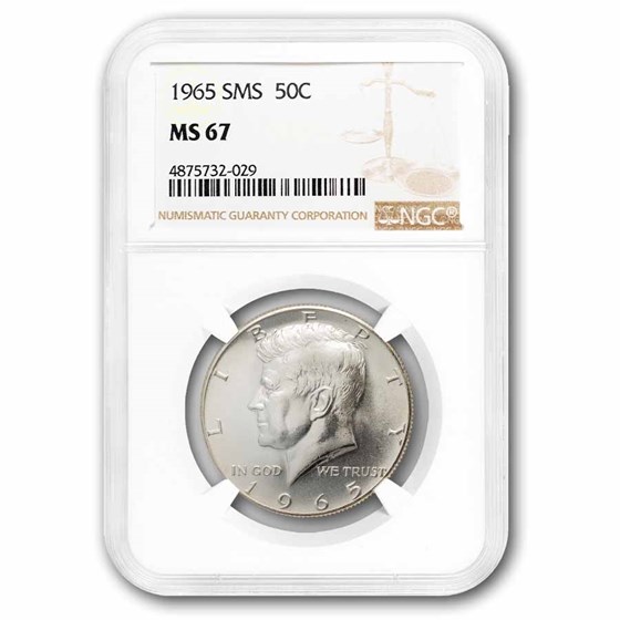 1965 SMS MS-67 NGC (5 Coin Set)