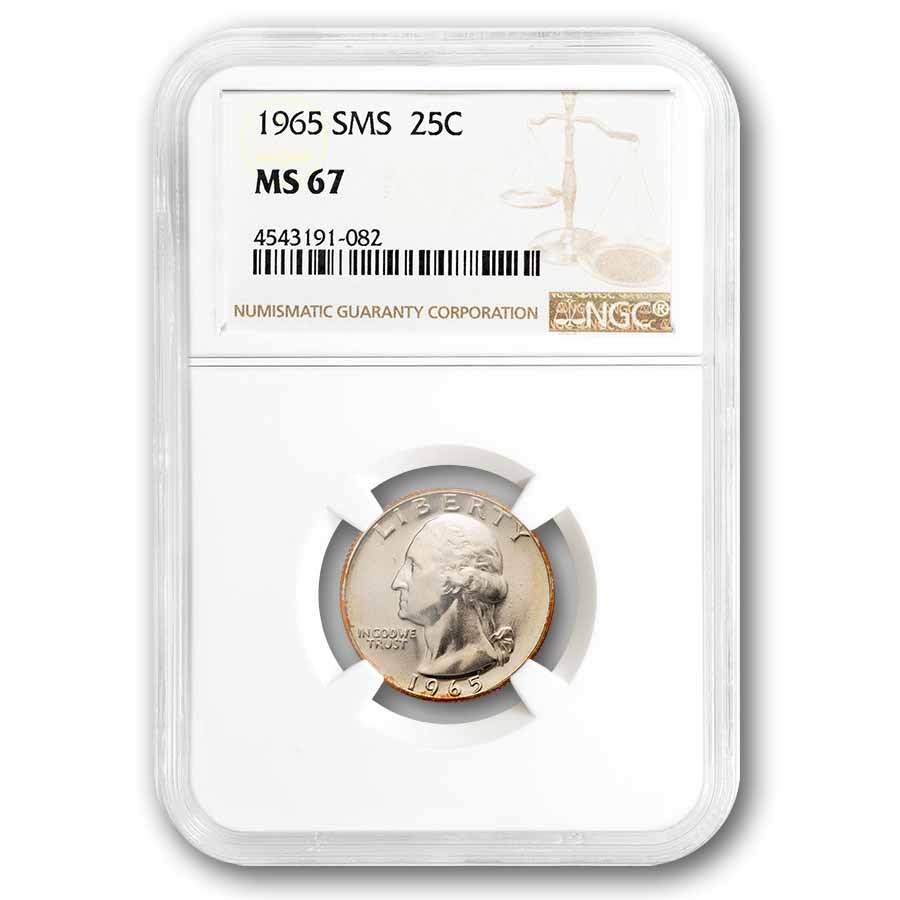1965 SMS MS-67 NGC (5 Coin Set)