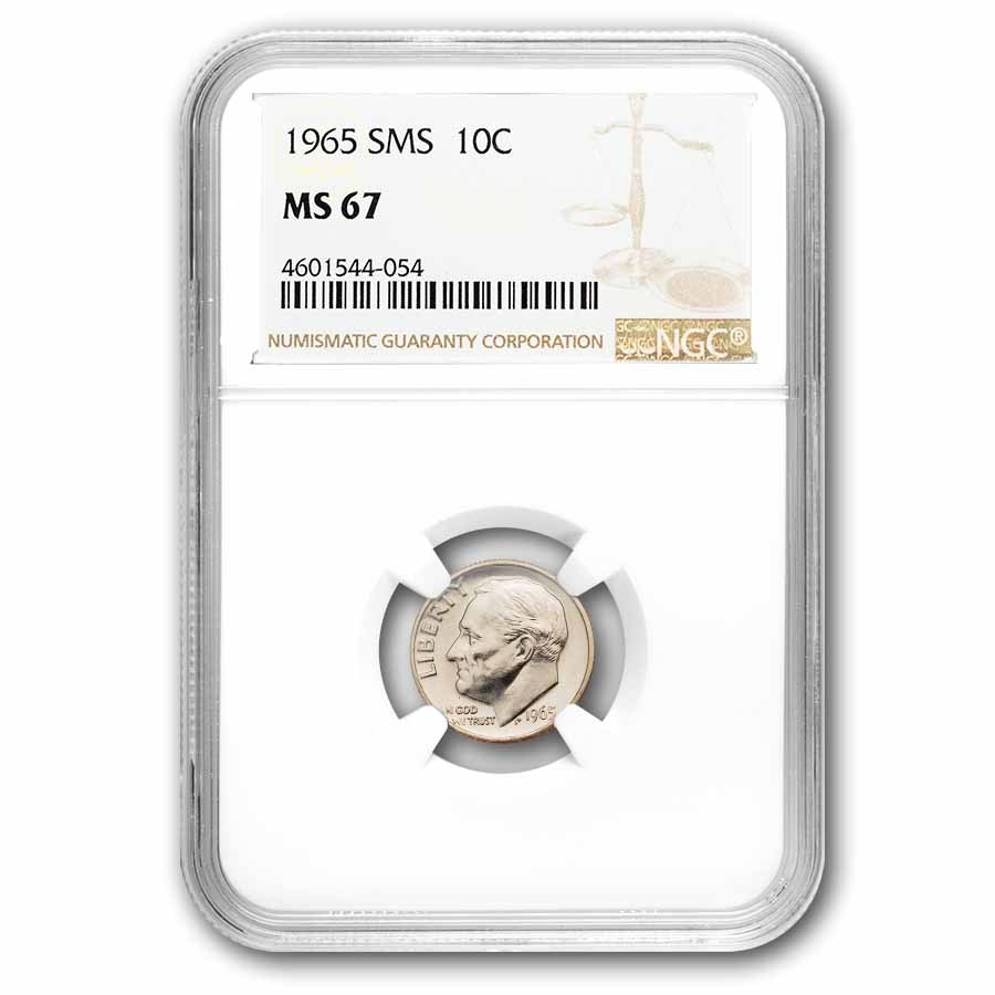 1965 SMS MS-67 NGC (5 Coin Set)