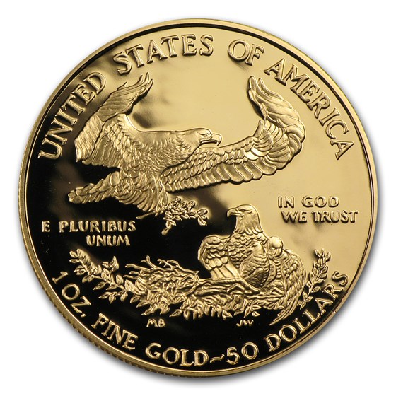 1 oz Proof American Gold Eagle (Random, Capsule Only)
