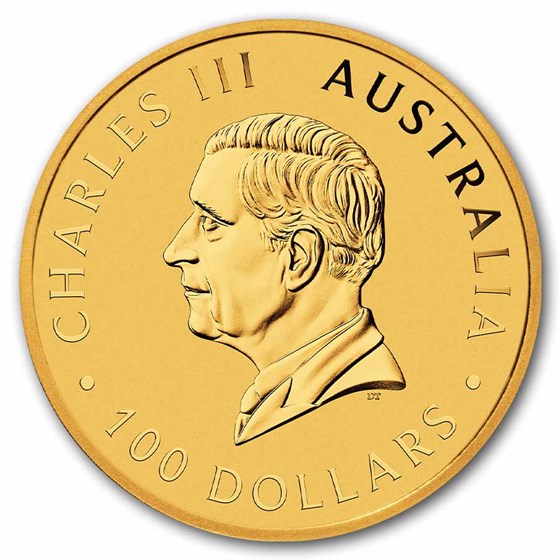 2026 Australia 1 oz Gold 10th Anniversary Swan BU