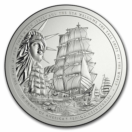 2026 Sail4th 250 1/2 oz Silver Round (in TEP)