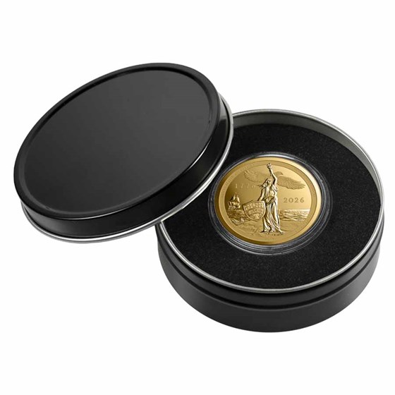 2026 Sail4th 250 1 oz Gold Proof Round (w/Tin &amp; COA)