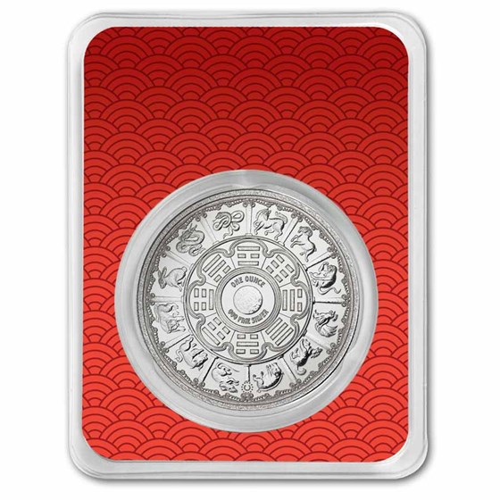 1 oz Silver Round - 2027 APMEX Year of the Goat (TEP, Series 2)