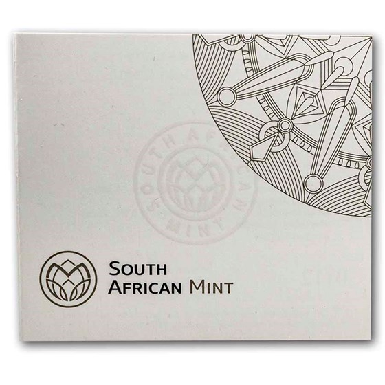 2026 South Africa 1/4 oz Proof Gold Big Five Leopard (Box &amp; COA)
