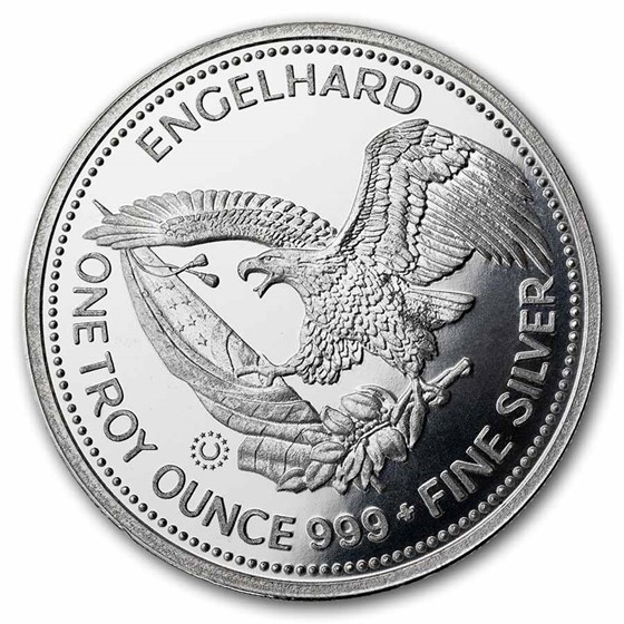 1 oz Silver Round - 2026 Revived Engelhard Prospector