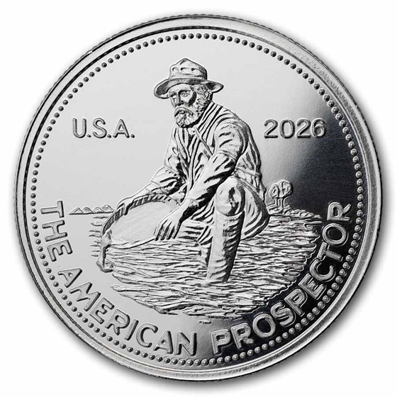 2026 1/2 oz Silver Revived Engelhard Prospector PL-70 PCGS DCAM