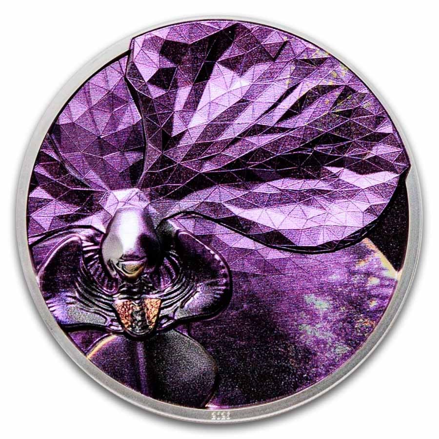 2026 Cook Islands 1 oz Silver Bionics: Orchid (w/ Box & COA)