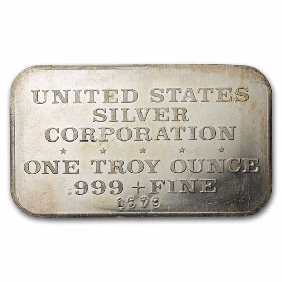 1 oz Silver Bar - The Whooping Crane (U.S. Silver Corporation)