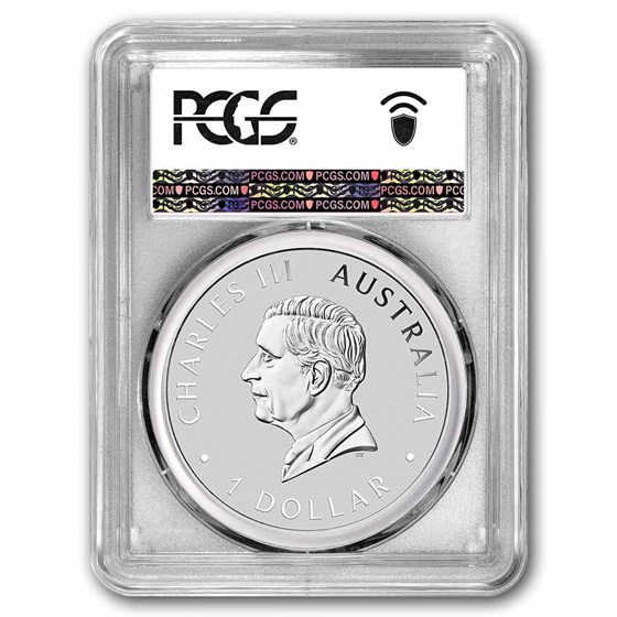 2026 AUS 1 oz Silver Swan MS-70 PCGS FS (Anniversary Swan Label)