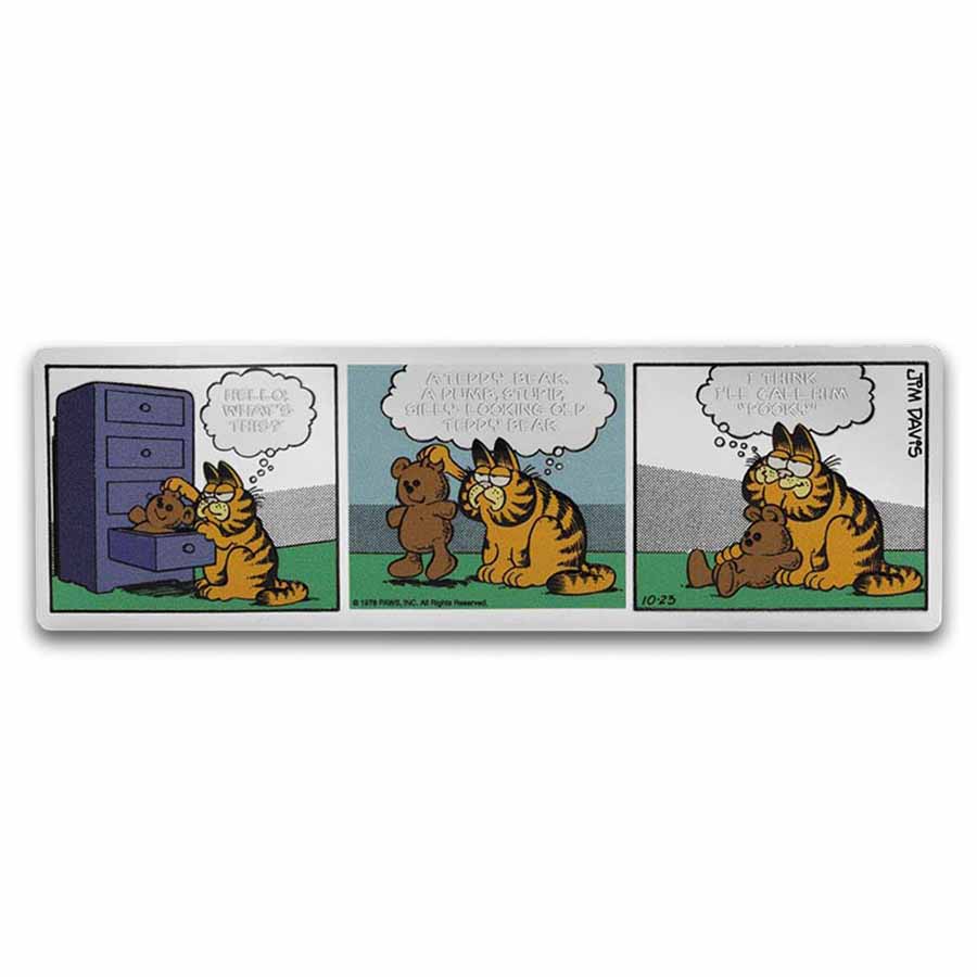 2026 Niue 1 oz Silver $2 Garfield Comics: Garfield &amp; Pooky