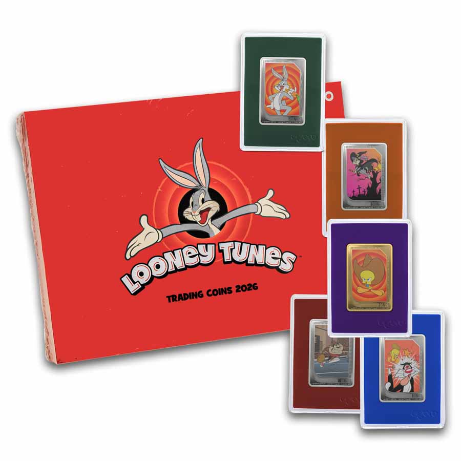 2026 Niue WB Looney Tunes Trading Coins Mystery Set - Sealed