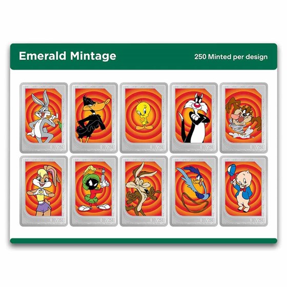 2026 Niue WB Looney Tunes Trading Coins Mystery Set - Sealed