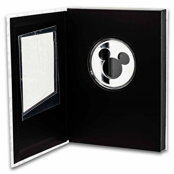 2026 Niue 1/2 oz Silver $1 Disney Silhouettes: Mickey Mouse