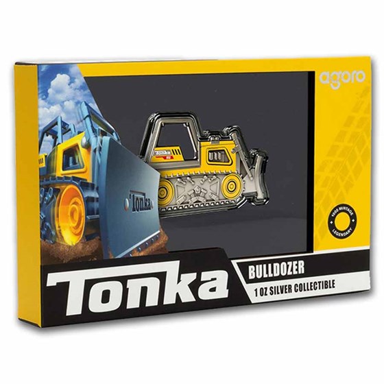 2026 Niue 1 oz Silver $2 Hasbro: Tonka Trucks Bulldozer