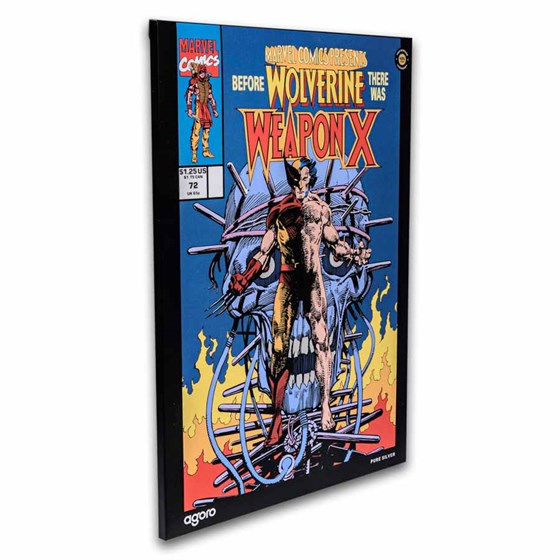 2026 Niue 1 oz Silver $2 Marvel Comics: Wolverine Weapon X #72