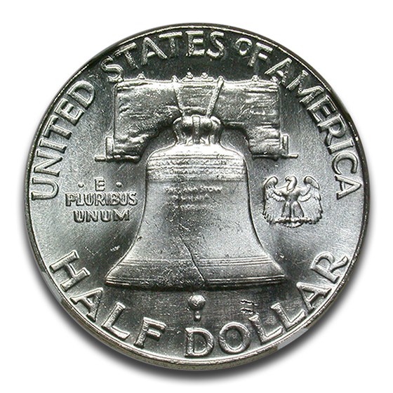 1963 Franklin Half Dollar MS-66 NGC