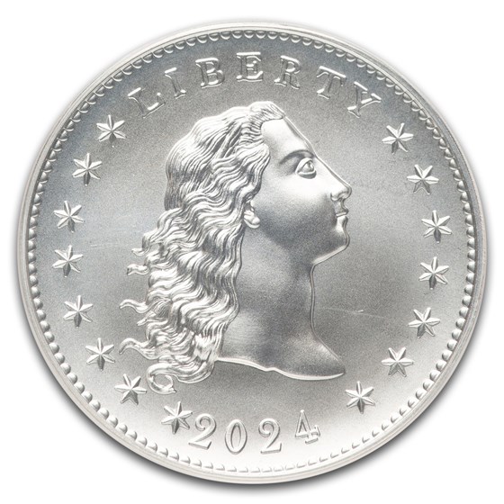 2024 Flowing Hair 230th Anniversary Silver Medal MS-70 PCGS