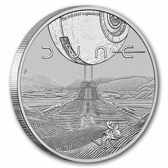 2026 Australia 1 oz Silver Dune MS-70 PCGS