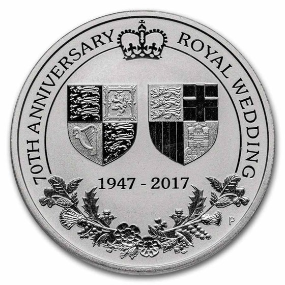 2017 AUS 2 oz Platinum 70th Ann. of the Royal Wedding PR-69 PCGS