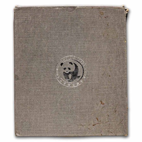 2004 China 1 kilo Silver Panda Proof (w/Box &amp; COA) Dmg Capsule
