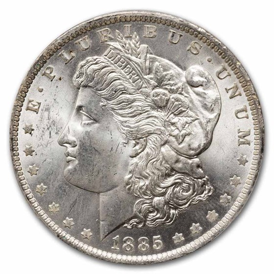 1878-1904 Morgan Dollar BU PCGS (250th Anniversary)