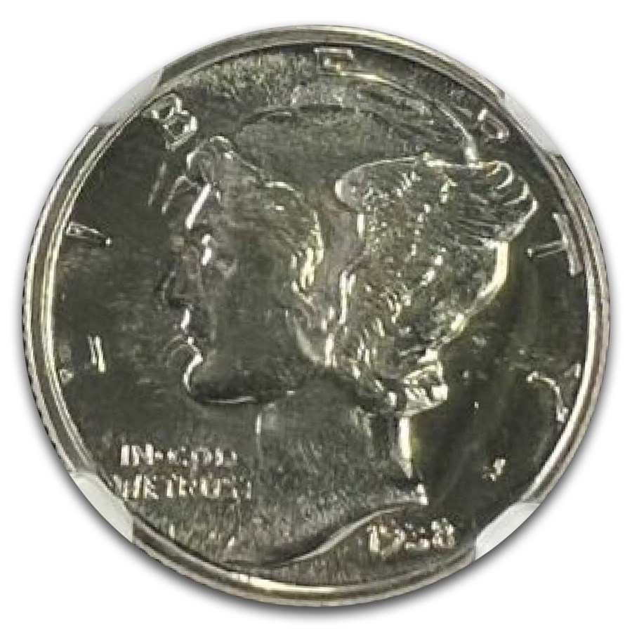 1938 Mercury Dime PF-67+ NGC