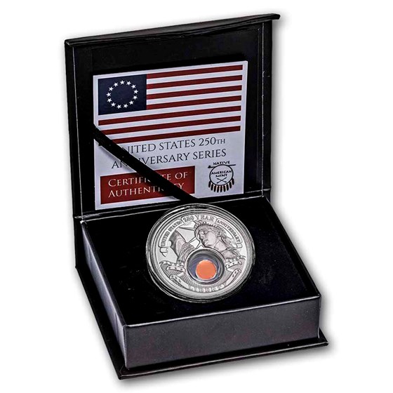 2026 1 oz Ag $1 Revolution Series: 250th Anniv.: Liberty