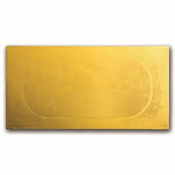 2026 100 mg Trumbull Engraving Gold Foil Note