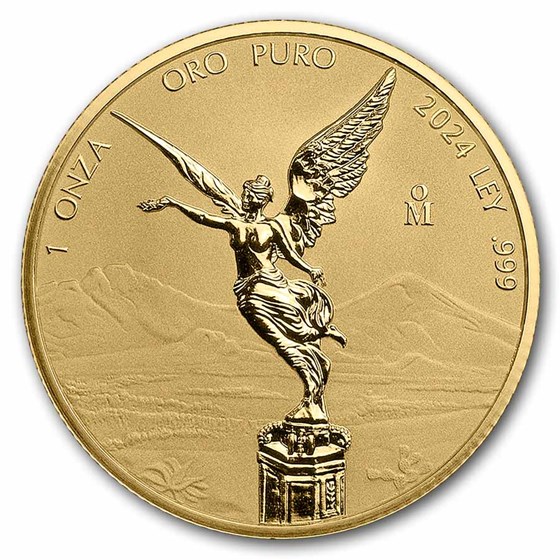2024 1 oz Reverse Proof Gold Libertad PR-70 PCGS (Green Label)