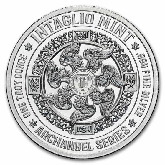 1 oz Silver Round - Gabriel (Archangel Series)