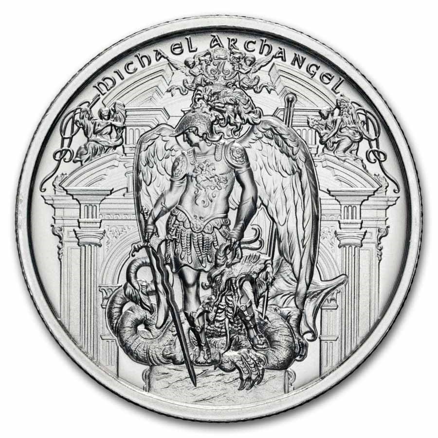 1 oz Silver Round - Michael (Archangel Series)