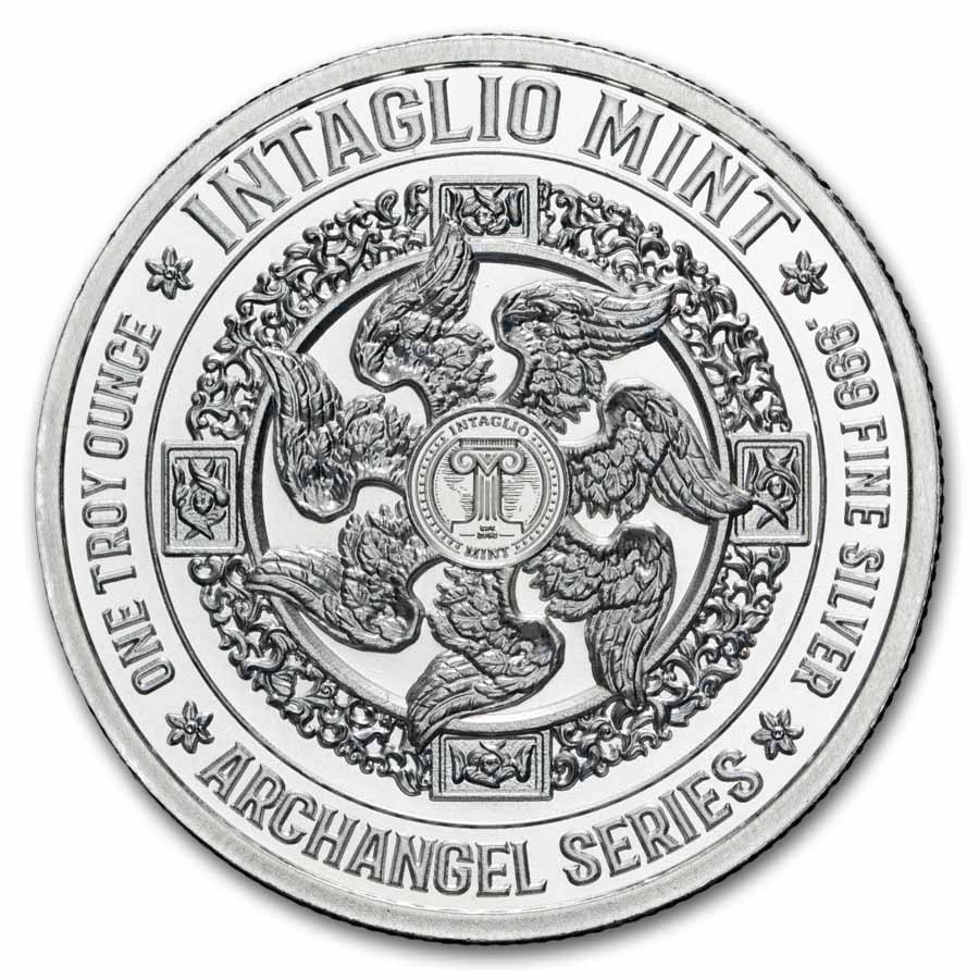 1 oz Silver Round - Michael (Archangel Series)