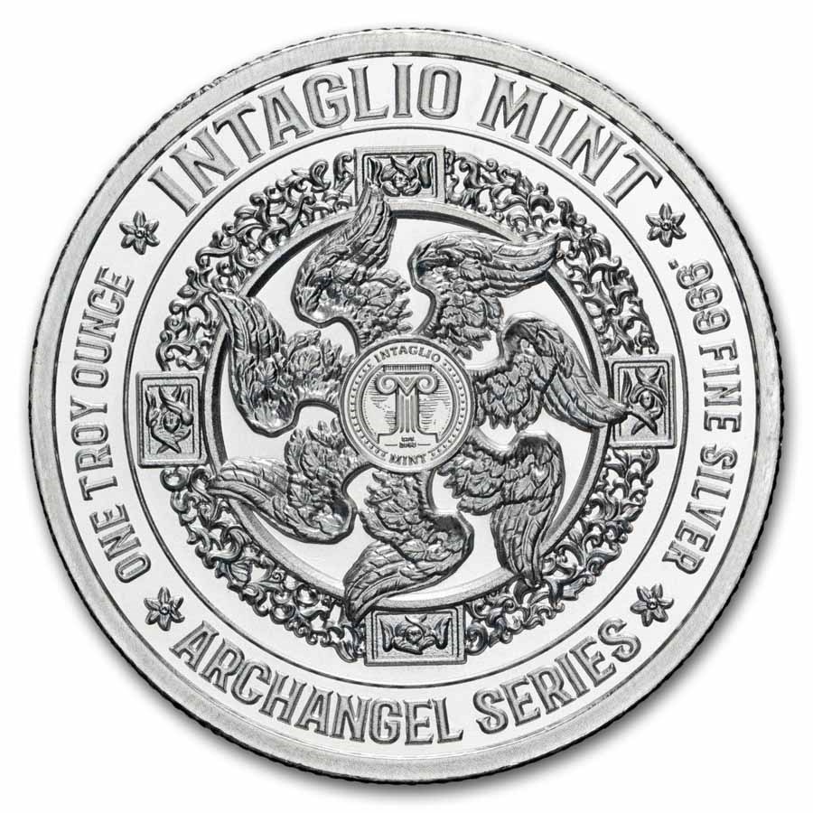 1 oz Silver Round - Selaphiel (Archangel Series)