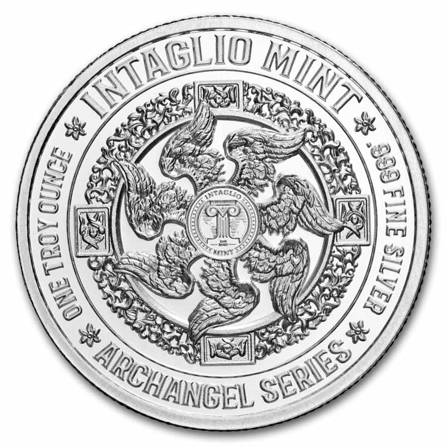 1 oz Silver Round - Uriel (Archangel Series)